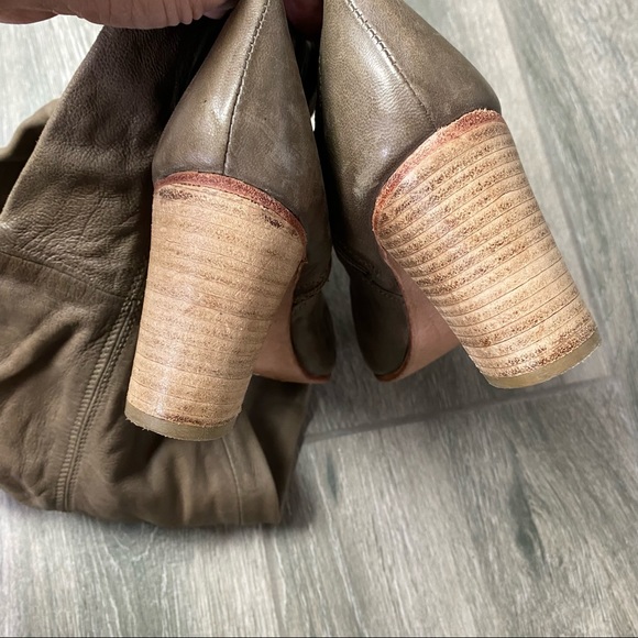 Free People Taupe/ Grey Over the Knee boots size 38 - Picture 10 of 15